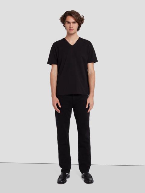 7 For All Mankind Left Hand Slimmy in True Black