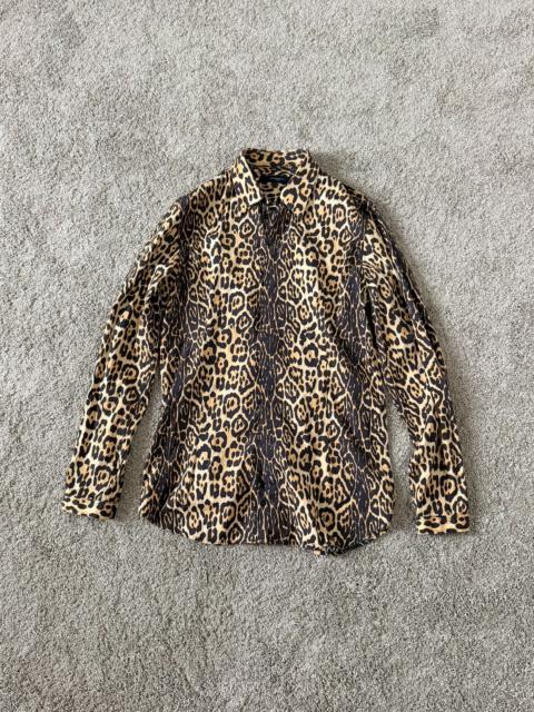 Givenchy Givenchy by Riccardo Tisci's peak leopard print shirt