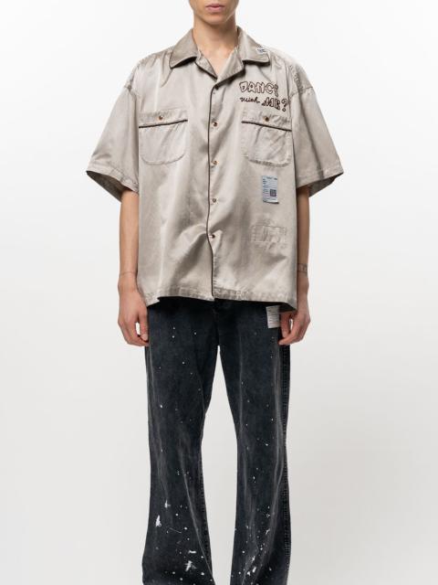 Maison MIHARAYASUHIRO Sun Faded Like Satin Shirt