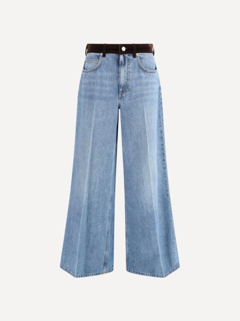 Marni Cotton Pants with contrasted waistband