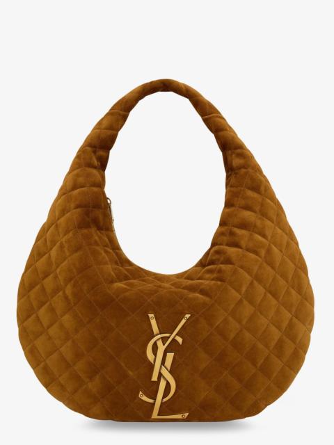 SAINT LAURENT Saint Laurent Icare Hobo Suede Handbag