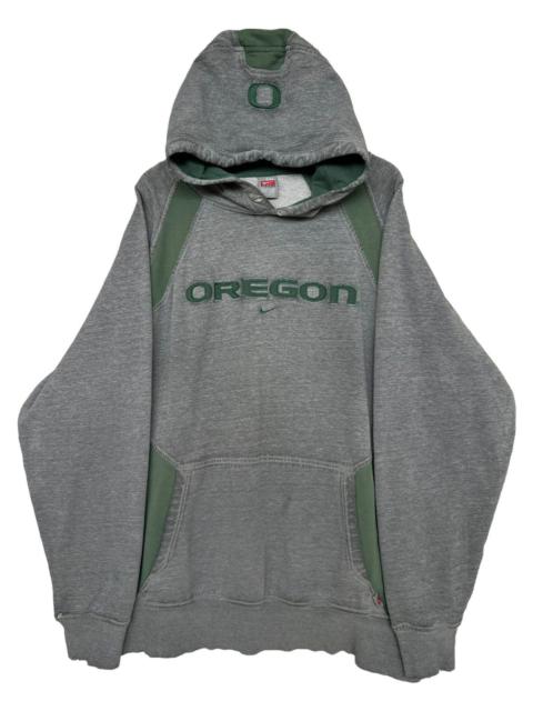 Vintage Nike Center Swoosh Oregon Distressed Baggy Hoodie