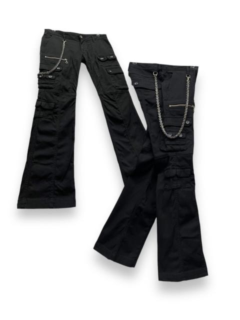 Other Designers FYE🔥NICOLE HIDEAWAYS Multipocket Bondage Punk Flare Stretch