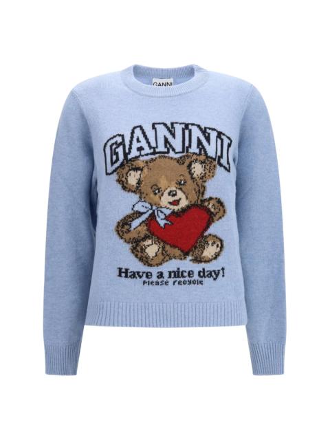 GANNI Ganni Women Graphic Wool Sweater