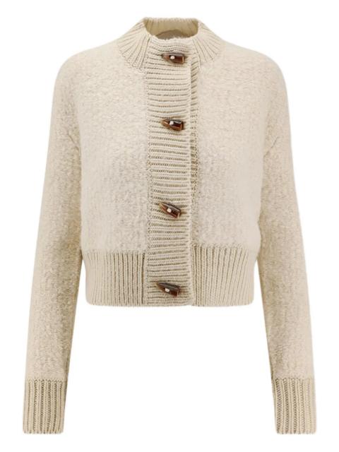 Golden Goose Oxa Cardigan in Natural White