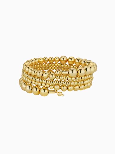 LoveShackFancy Jennifer Miller 14k Gold Beaded Bracelet