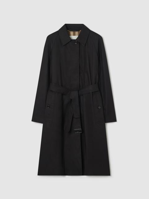 Burberry Long Cotton Car Coat