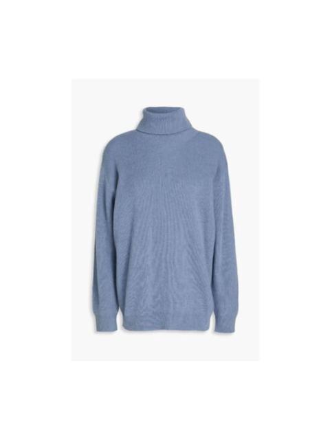Brunello Cucinelli Brunello Cucinelli Stone Blue Turtleneck Knit Sweater
