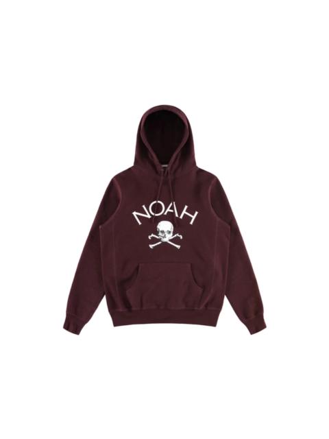 Noah Noah Jolly Roger Hoodie Burgundy Heather
