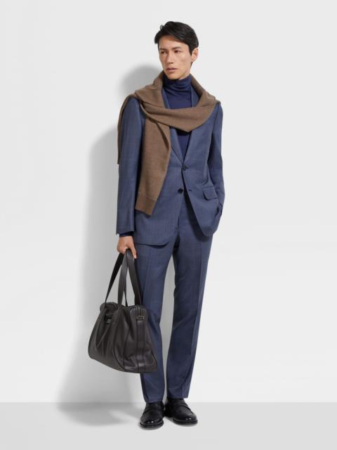 ZEGNA BLUE CENTOVENTIMILA WOOL SUIT