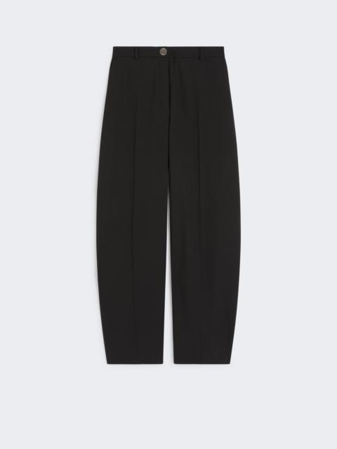 Sportmax SALVO Straight wool trousers