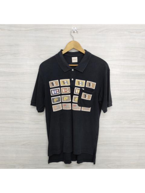 Other Designers Karl Helmut × Pink House × Vintage - Vintage Karl Helmut Black Shirt Small