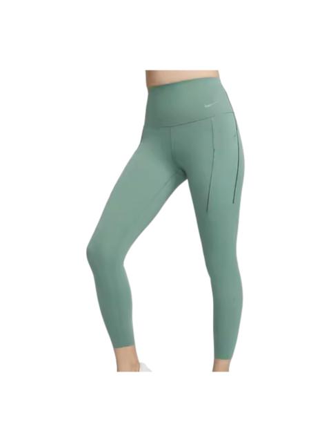 (WMNS) Nike Universa Medium-Support High-Waisted 7/8 Leggings 'Green' DQ5898-362