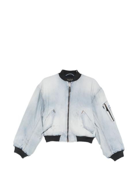 BALENCIAGA Balenciaga Zip Bomber Jacket