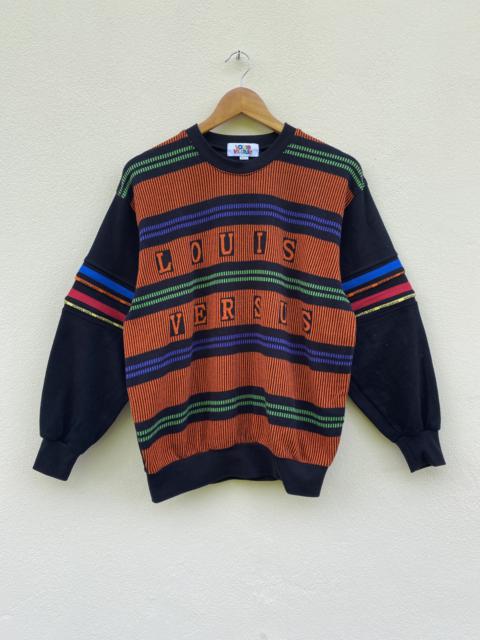Other Designers Vintage - Vintage Louis Versus Colourfull Avant Garde Sweatshirt