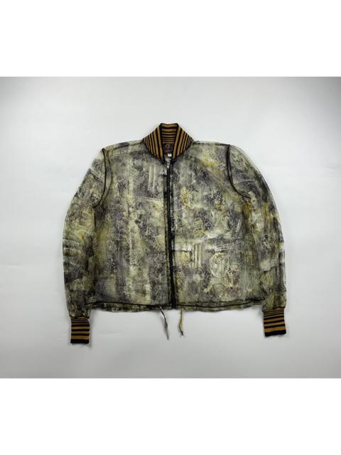 Jean Paul Gaultier Jean Paul Gaultier Mesh Zip Up Jacket