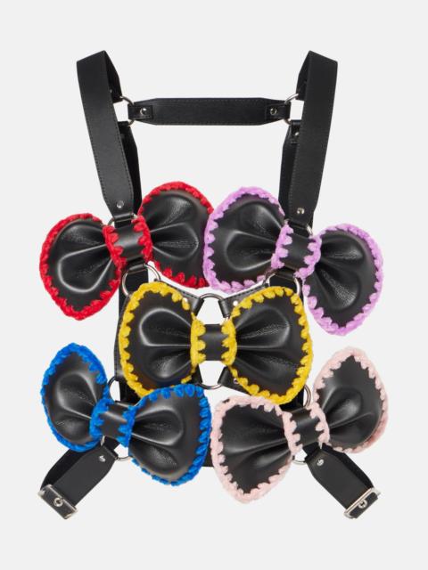 Noir Kei Ninomiya Bow-detail top