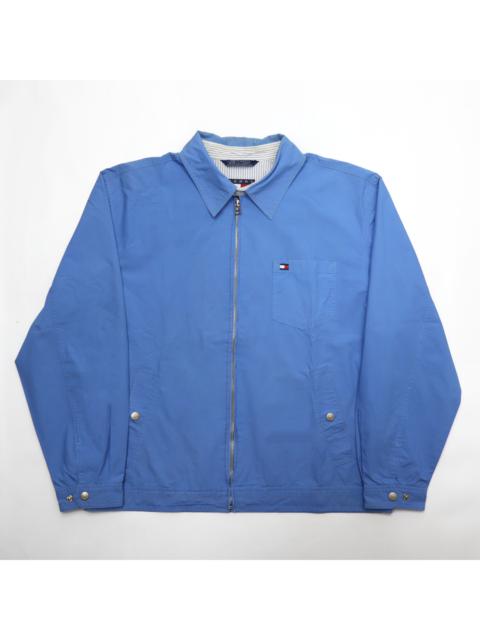 Other Designers 90s Vintage TOMMY HILFIGER Mini Logo Embroidered Bomber Windbreaker Work Jacket Size Large