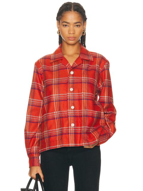 BODE Gable Plaid Overshirt