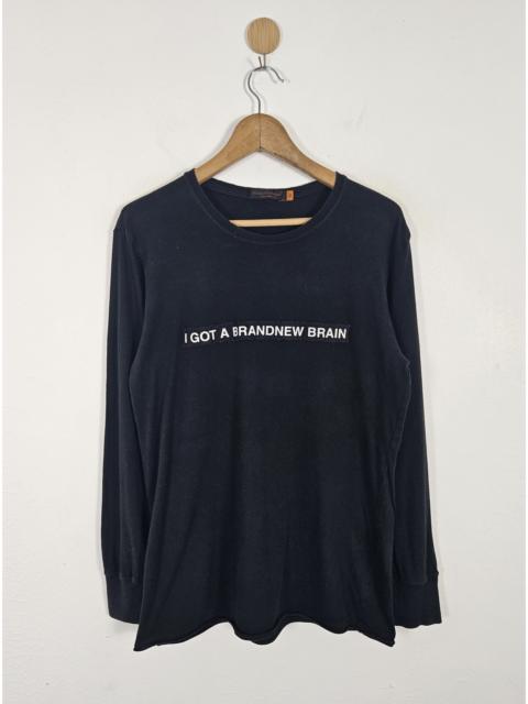 UNDERCOVER Undercover I Got A Brandnew Brain Felt Box 05 A/W shirt