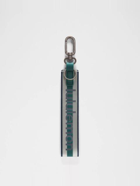 lululemon Never Lost Keychain *Wordmark