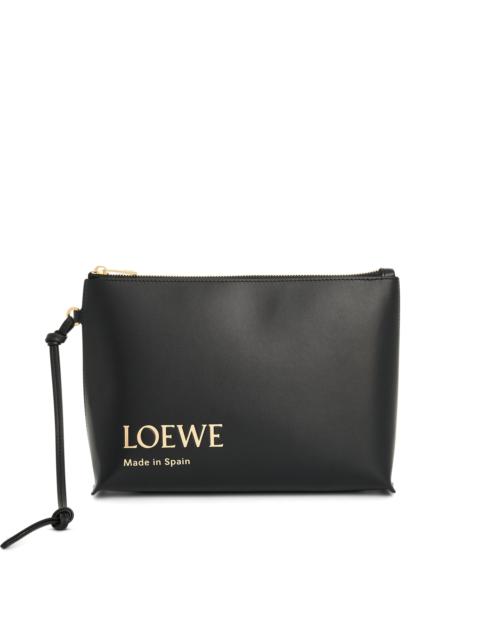 Loewe Loewe Embossed T-Pouch in Black