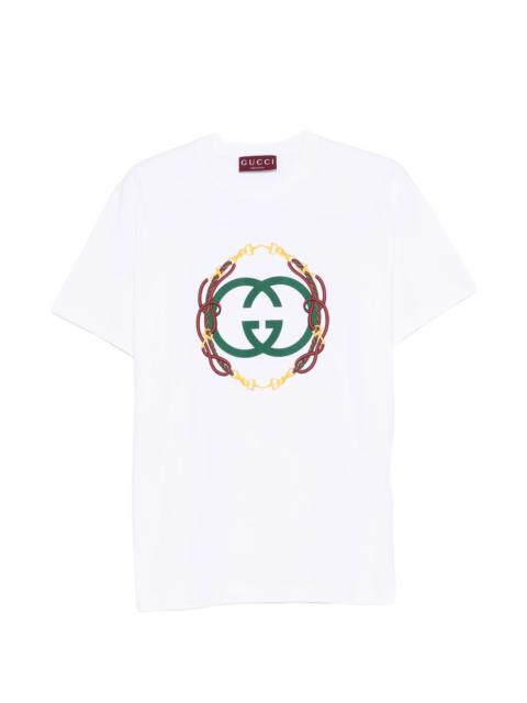 GUCCI Gucci Logo-print T-shirt