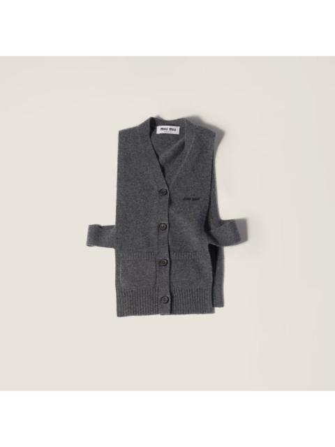 Miu Miu Miu Miu Cashmere Cardigan Vest