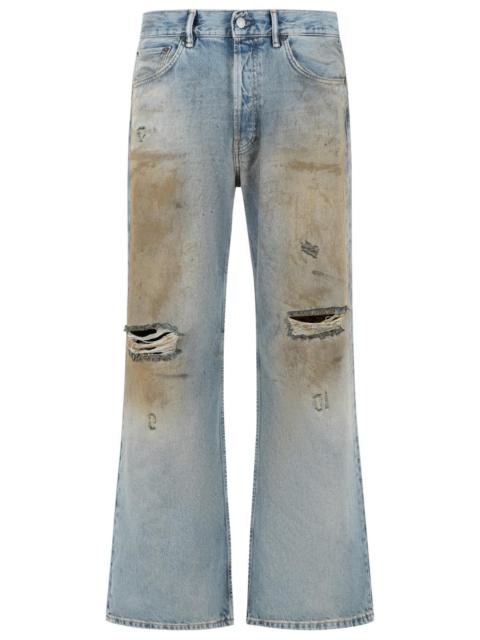 Acne Studios Acne Studios '2021M' Blue Cotton Jeans Men