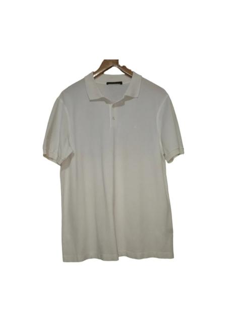 Louis Vuitton Louis vuitton classic pique embroidered shirt