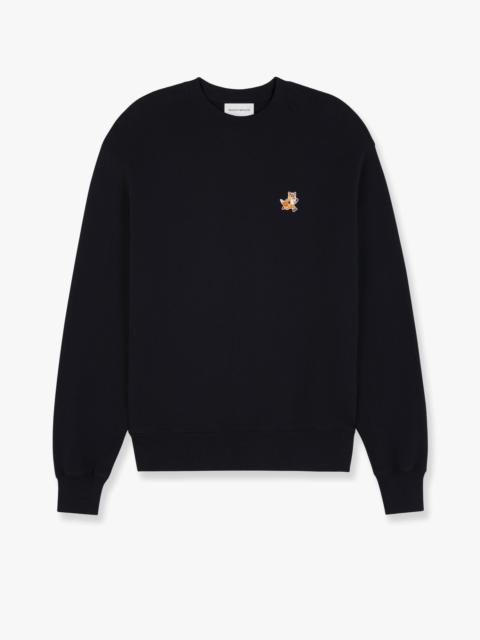 Maison Kitsune Cotton Sweatshirt With Speedy Fox Patch