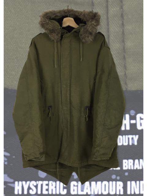 Hysteric Glamour Hysteric Glamour Reflective Olive Parka