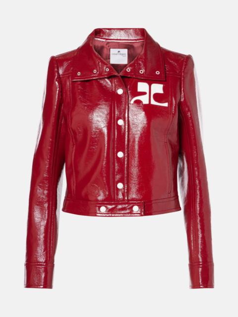 courrèges Reedition vinyl jacket