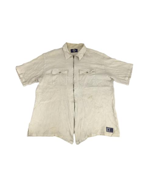 Other Designers Vintage - Vintage Converse Zipper Flannel Casual Shirt Double Pockets