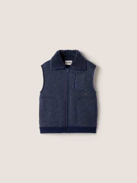 Miu Miu Fleece vest