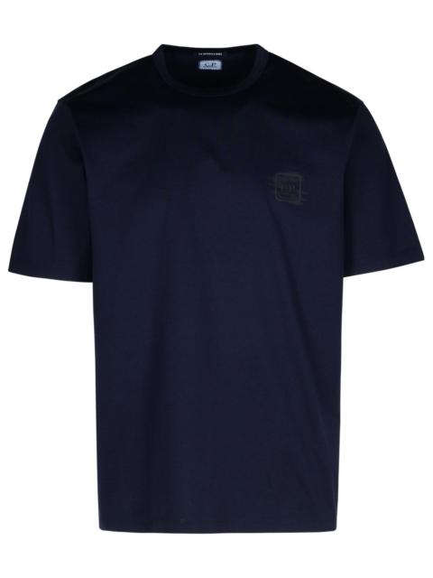 C.P. Company C.P. Company Blue Cotton T-Shirt Man