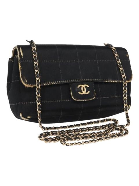 CHANEL Silk handbag