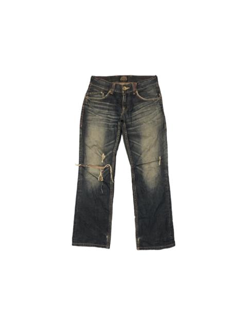 Other Designers Distressed Denim - Back Number Gold Label distressed mud wash denim 🔥