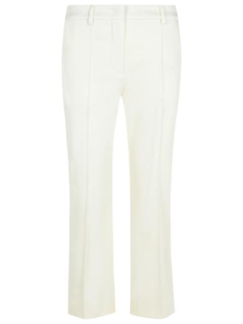 Sportmax Sportmax Etna' White Cotton Pants Women