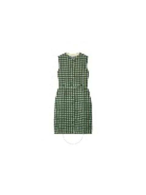 Burberry Ivy Pattern Sleeveless Casual Dress