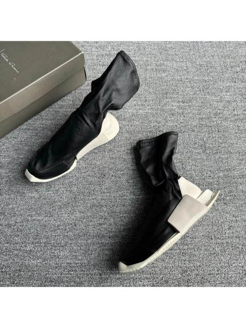 Rick Owens Rick Owens X Adidas Level Runner High 'Black Milk' Boots