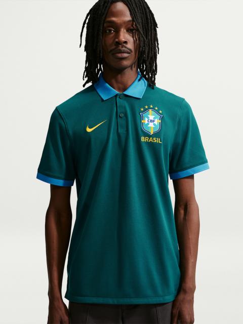 Nike Brazil The Nike Polo Men's Nike Dri-FIT Soccer Polo