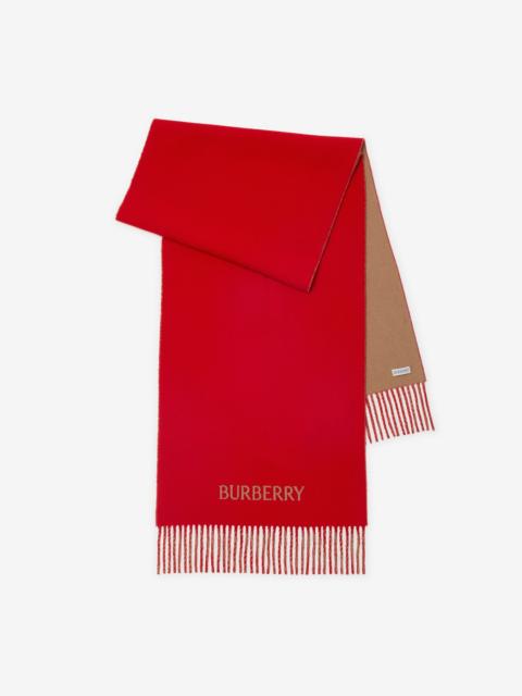 Burberry EKD Cashmere Reversible Scarf