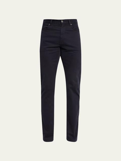 ZEGNA Men's Cotton 5-Pocket Pants