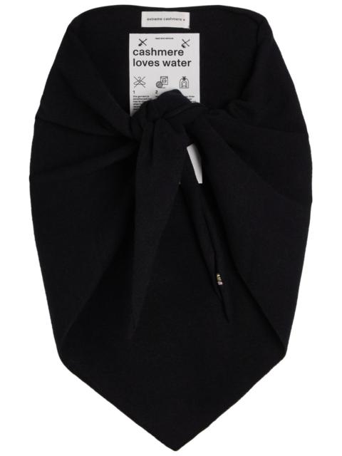 extreme cashmere Extreme Cashmere N°150 Witch Cashmere-blend Triangle Scarf