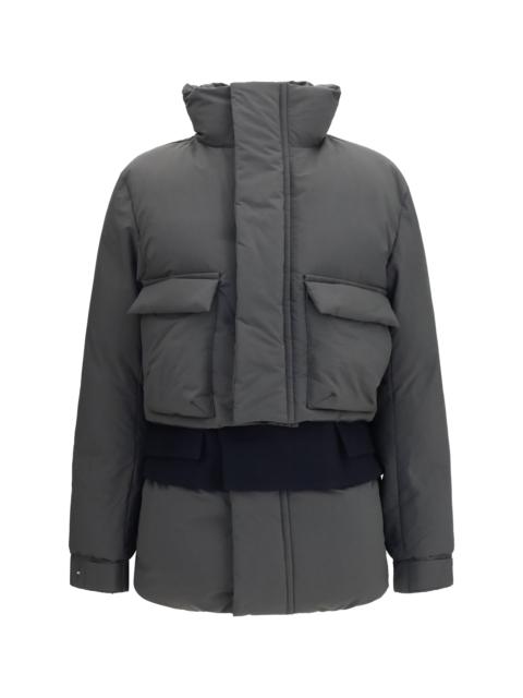 sacai Sacai Women Double Padded Jacket With Zip Closure