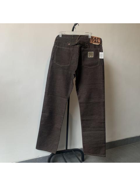 Kapital Kapital century denim monkey cisco 5p jeans