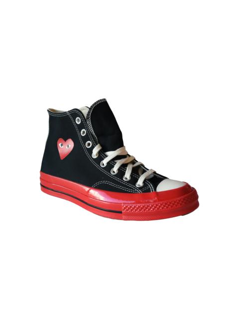 Converse Converse x Comme Des GarCons Play Chuck 70 High Top Sneaker Red Sole Black