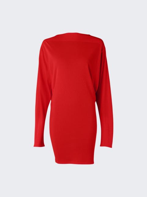 JACQUEMUS The Mistral Dress Red