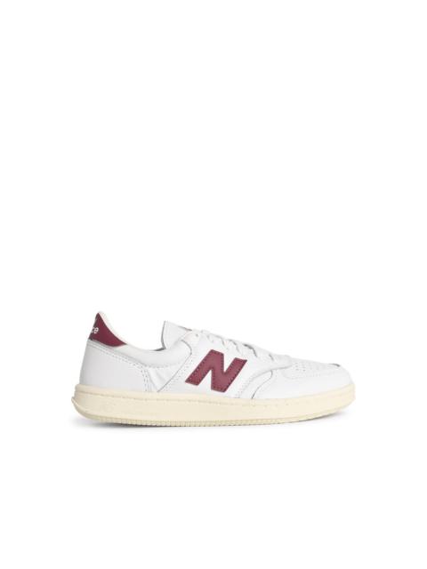 New Balance New Balance T500 White Leather Sneakers Men